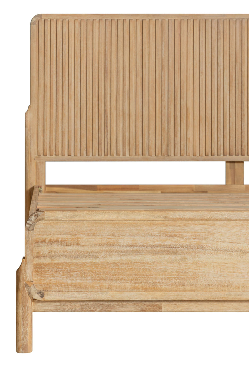 Mikala - Modern Natural Oak Bedroom Set — view 4