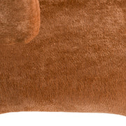 Saehee - Modern Rust Velvet Dining Chair — view 5