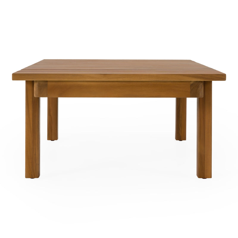 Saint Croix - Outdoor Natural Teak Coffee Table — view 2