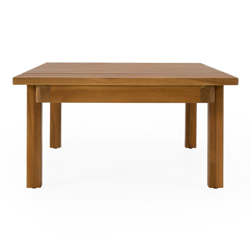 Saint Croix - Outdoor Natural Teak Coffee Table — view 2