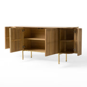 Sandy - Modern Natural Ash Buffet — view 4