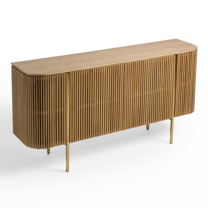 Sandy - Modern Natural Ash Buffet — view 5