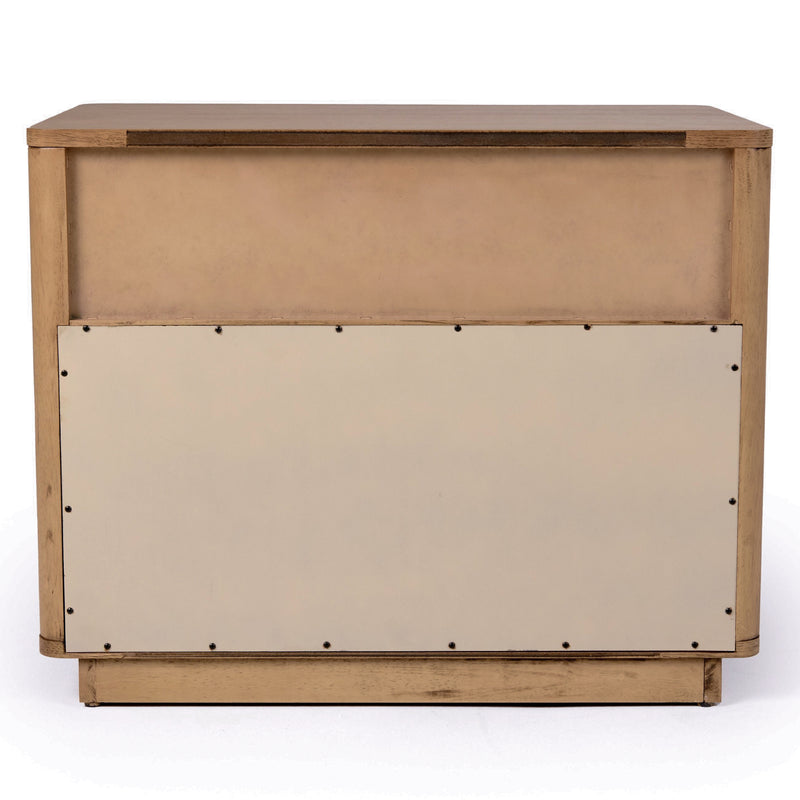 Santa Monica - Modern Natural Oak Nightstand — view 5