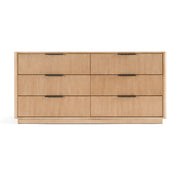 Santa Monica - Modern Natural Oak Dresser — view 2