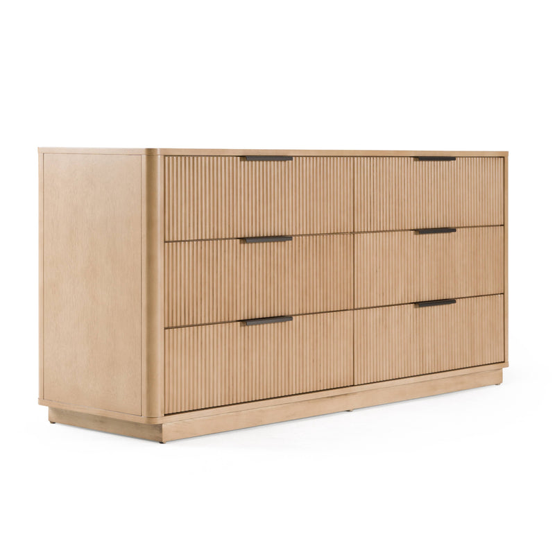 Santa Monica - Modern Natural Oak Dresser — view 3