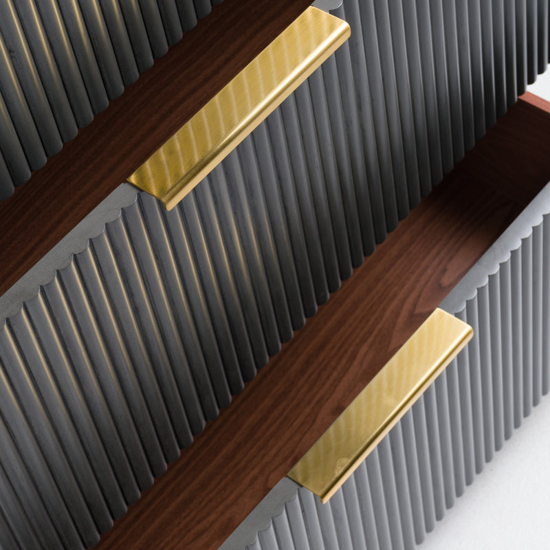 Santa Monica - Modern Grey Wash Chest — view 4