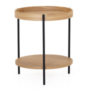 Savoy - Modern Natural Ash End Table — view 3