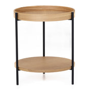 Savoy - Modern Natural Ash End Table — view 2