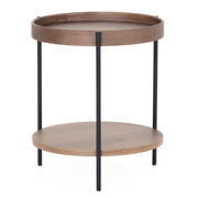Savoy - Modern Walnut End Table — view 4