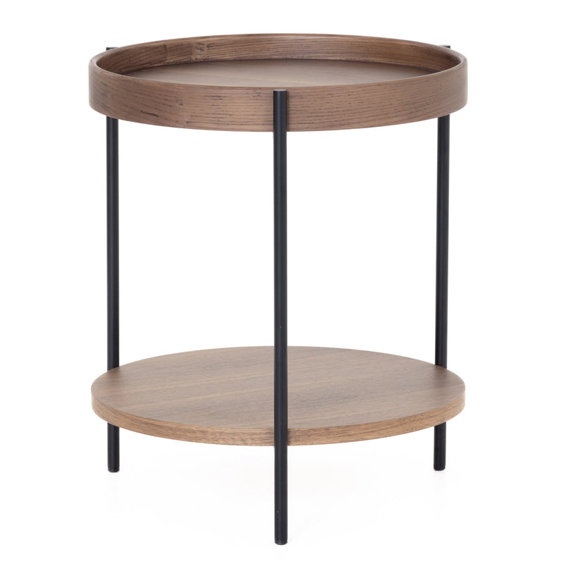 Savoy - Modern Walnut End Table — view 4