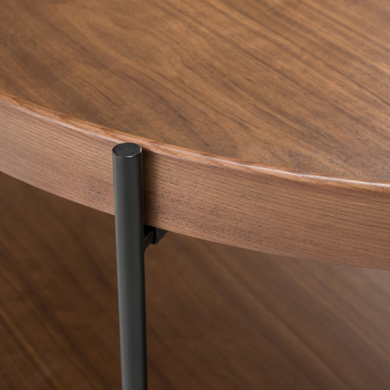 Savoy - Modern Walnut Large Coffee Table — view 3