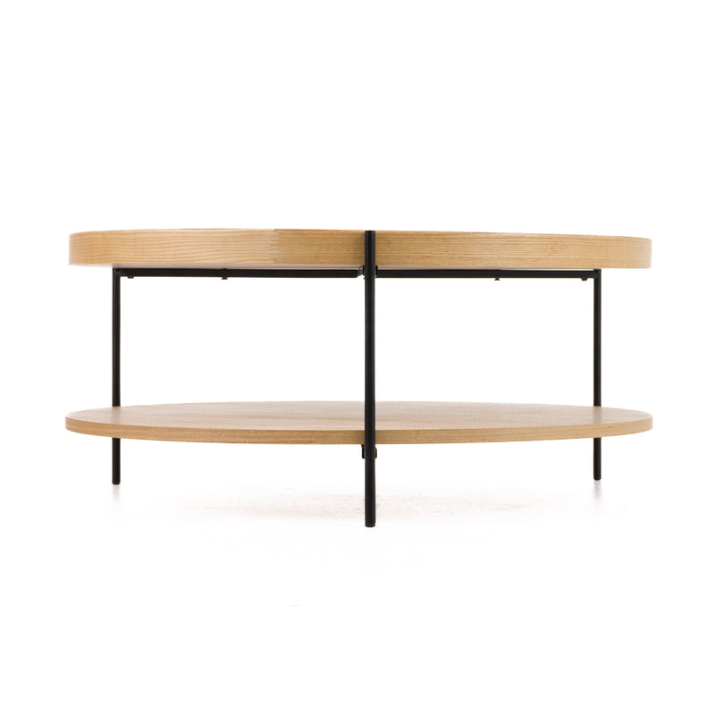 Savoy - Modern Natural Ash Large Coffee Table — view 3
