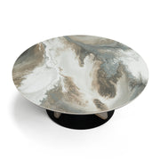 Schiff - Modern Marbled Ceramic Coffee Table Set — view 4
