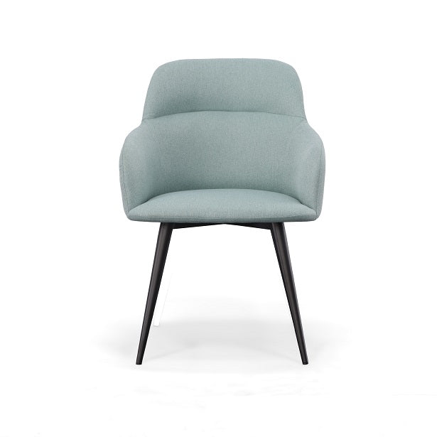 Scranton - Modern Teal & Black Dining Chair