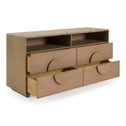 Sergio - Modern Natural Oak Dresser — view 4