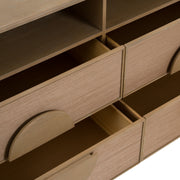 Sergio - Modern Natural Oak Dresser — view 5