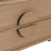 Sergio - Modern Natural Oak Nightstand — view 5
