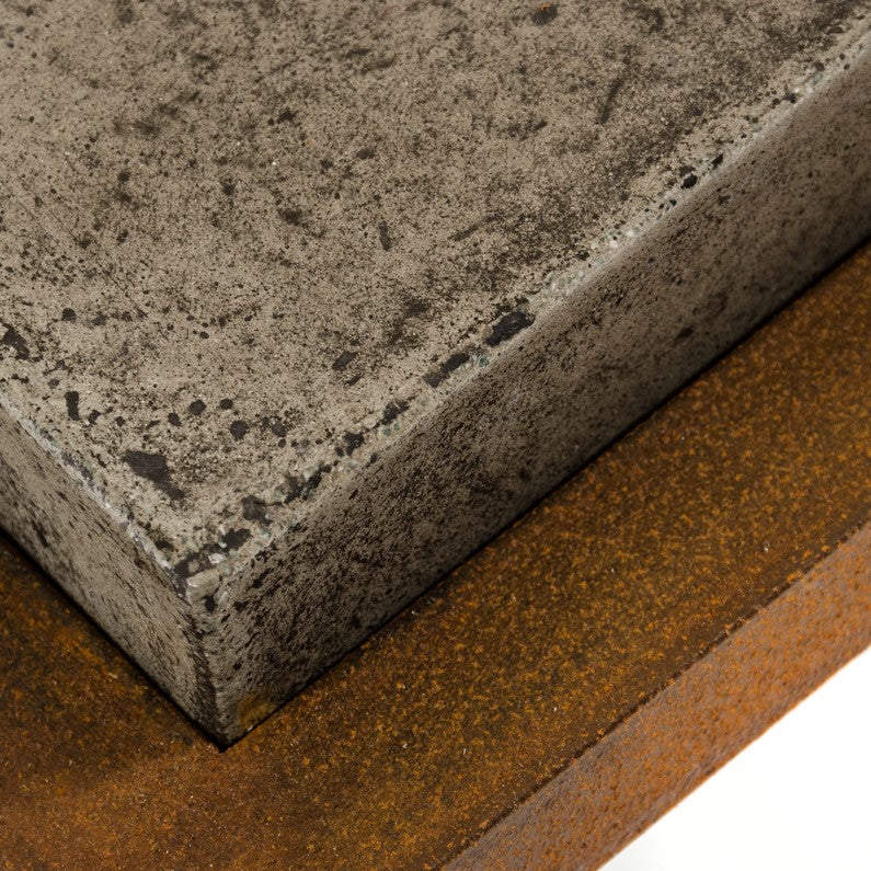 Shepard Modern Concrete Coffee Table — view 5