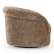 Sheth - Modern Brown Fabric Accent Chair — view 5