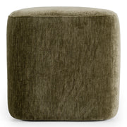 Siegal - Modern Olive Green Fabric Bench — view 5
