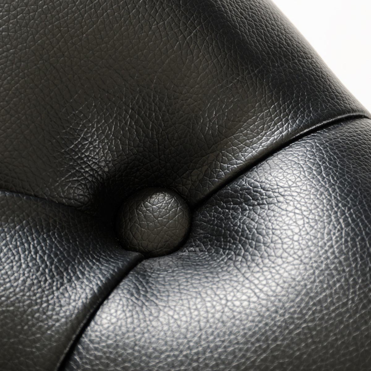 Silvie Modern Black Leatherette Dining Chair — view 5