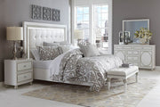 AICO Sky Tower Dresser Mirror in White Cloud image