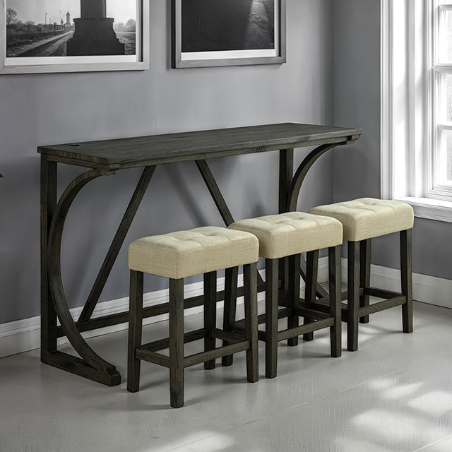 Ptolema 4 Pc. Dining Table Set - R&R Furniture Gallery (Fountain Valley, CA)