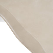 Slone - Modern Beige Concrete Coffee Table — view 2