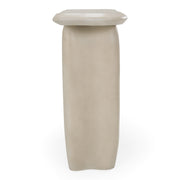 Slone - Modern Beige Concrete Console Table — view 2