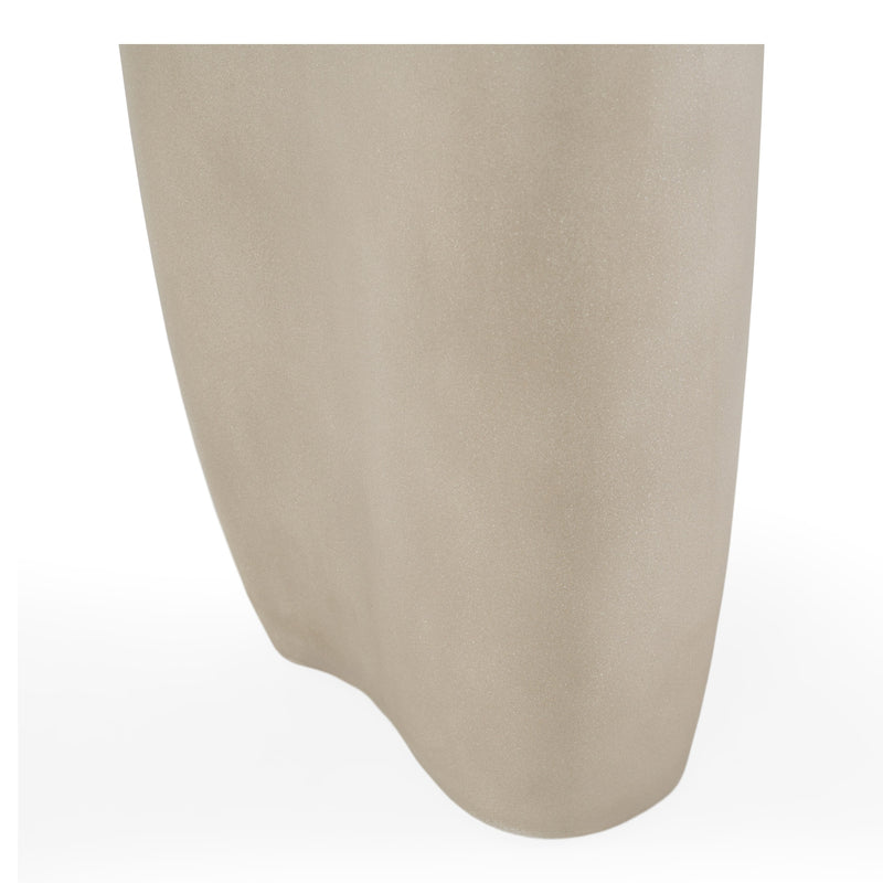 Slone - Modern Beige Concrete Console Table — view 5