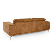 Soho - Italian Vintage Cognac Leather Sofa — view 4
