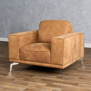 Soho - Italian Cognac Leather Armchair