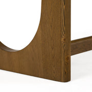 Solis - Modern Walnut Dining Table — view 4