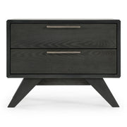 Soria Modern Grey Wash Nightstand — view 5