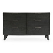 Soria Modern Grey Wash Dresser — view 4