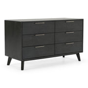 Soria Modern Grey Wash Dresser — view 5
