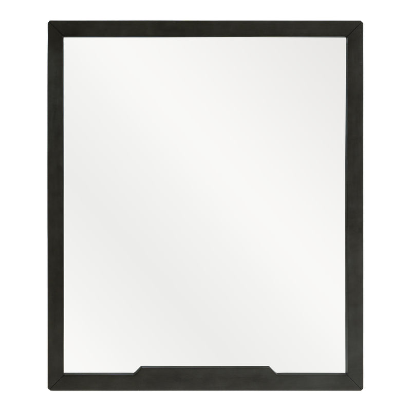 Soria Modern Grey Wash Mirror — view 5