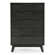Soria Modern Grey Wash Chest — view 4