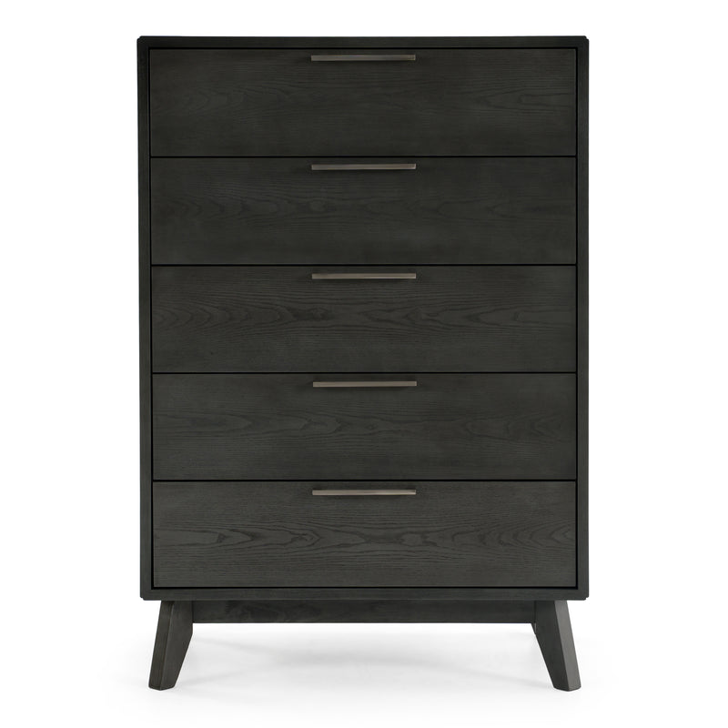 Soria Modern Grey Wash Chest — view 4