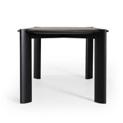 Steven - Modern Black Oval Dining Table — view 3