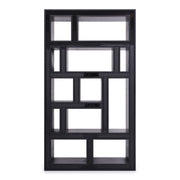 Suffolk - Contemporary Black Ash Bookcase — view 4