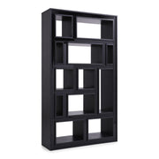 Suffolk - Contemporary Black Ash Bookcase — view 5