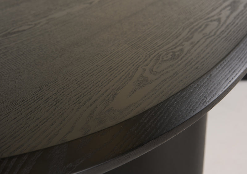 Summit - Modern 118" Black Ash Dining Table — view 5