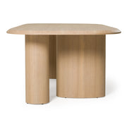 Summit - Modern 118" Natural Ash Dining Table — view 3