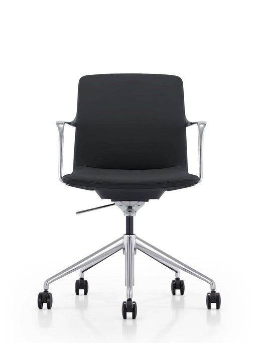 Sundar - Modern Black Mid Back Conference Office Chair