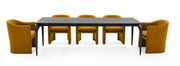 Suri - Modern Black Ceramic Extendable 71"/94.5" Dining Table