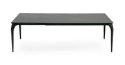 Suri - Modern Black Ceramic Extendable 71"/94.5" Dining Table — view 4