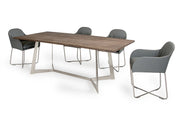 Sweeny Modern Grey Dining Chair — view 2