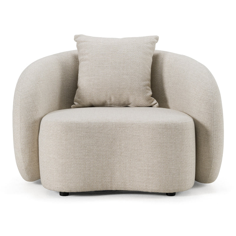 Tabarca - Outdoor Beige Fabric Chair