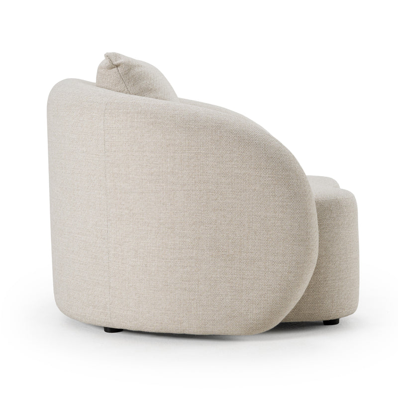 Tabarca - Outdoor Beige Fabric Chair — view 2